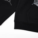 Broken Web Hoodie Black