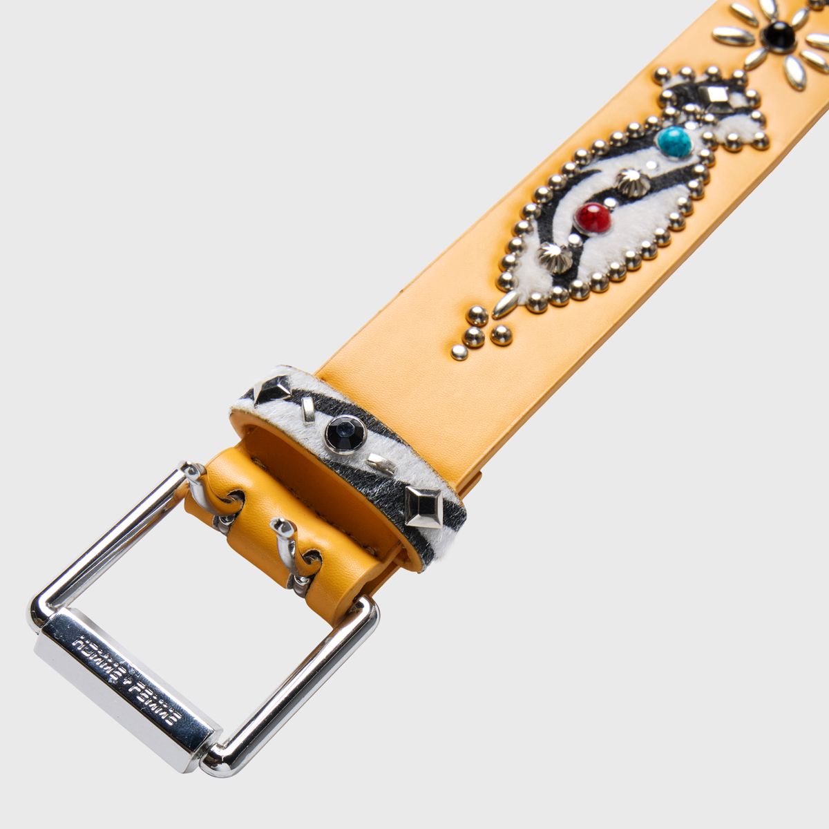 Passport Belt Yellow