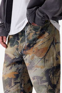 Camo Printed Ultra Baggy Denim