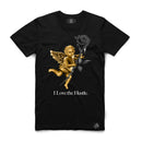 AJ1RH I LOVE HUSTLE TEE BLACK