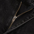 Broken Web Denim Black