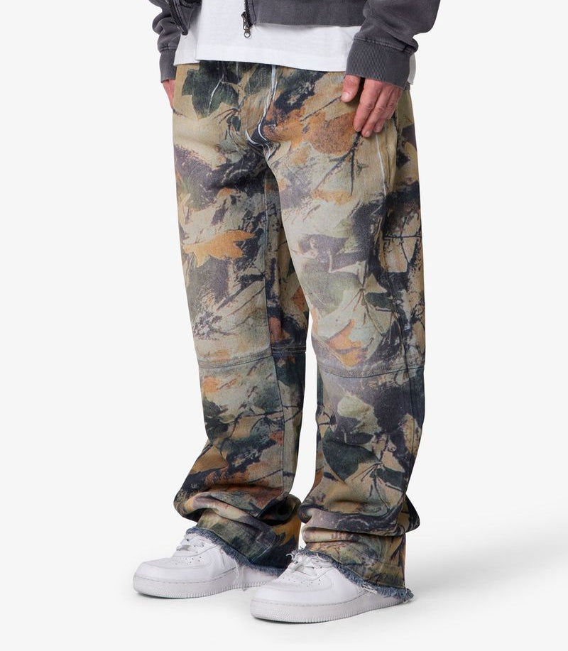Camo Printed Ultra Baggy Denim – Survival Clothing & Footwear