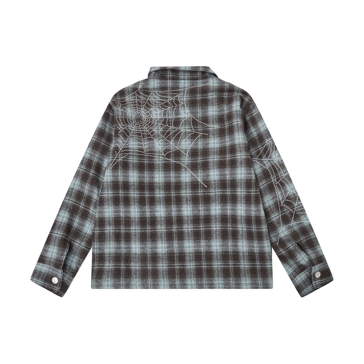 Broken Web Flannel Jacket