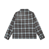 Broken Web Flannel Jacket