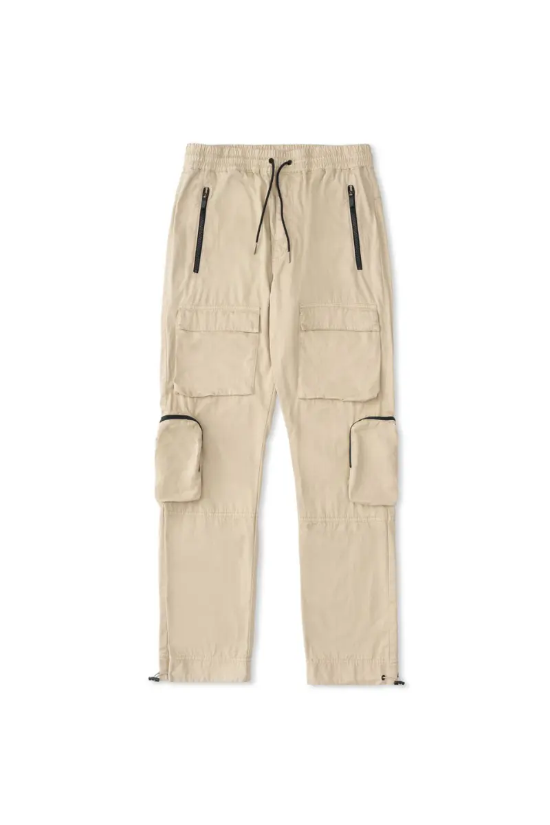 Alpha Style Percy Cargo Joggers Khaki