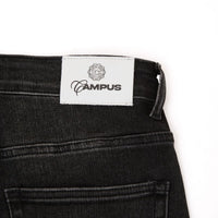 Broken Web Denim Black