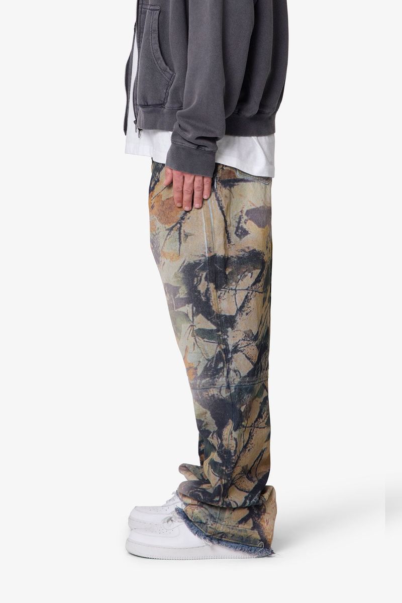 Camo Printed Ultra Baggy Denim – Survival Clothing & Footwear