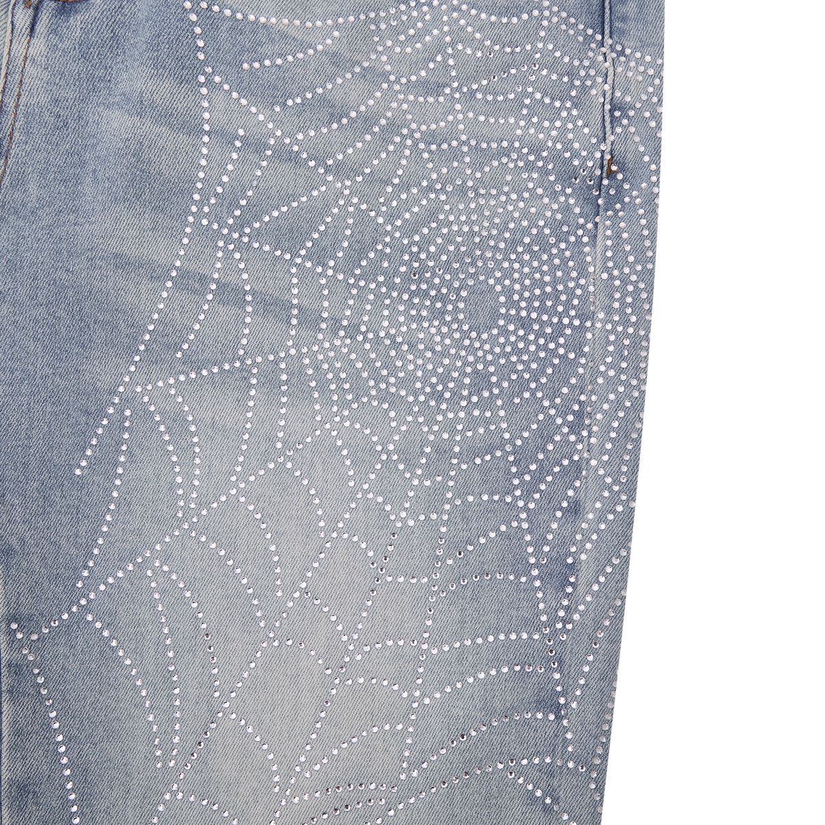 Broken Web Denim Blue