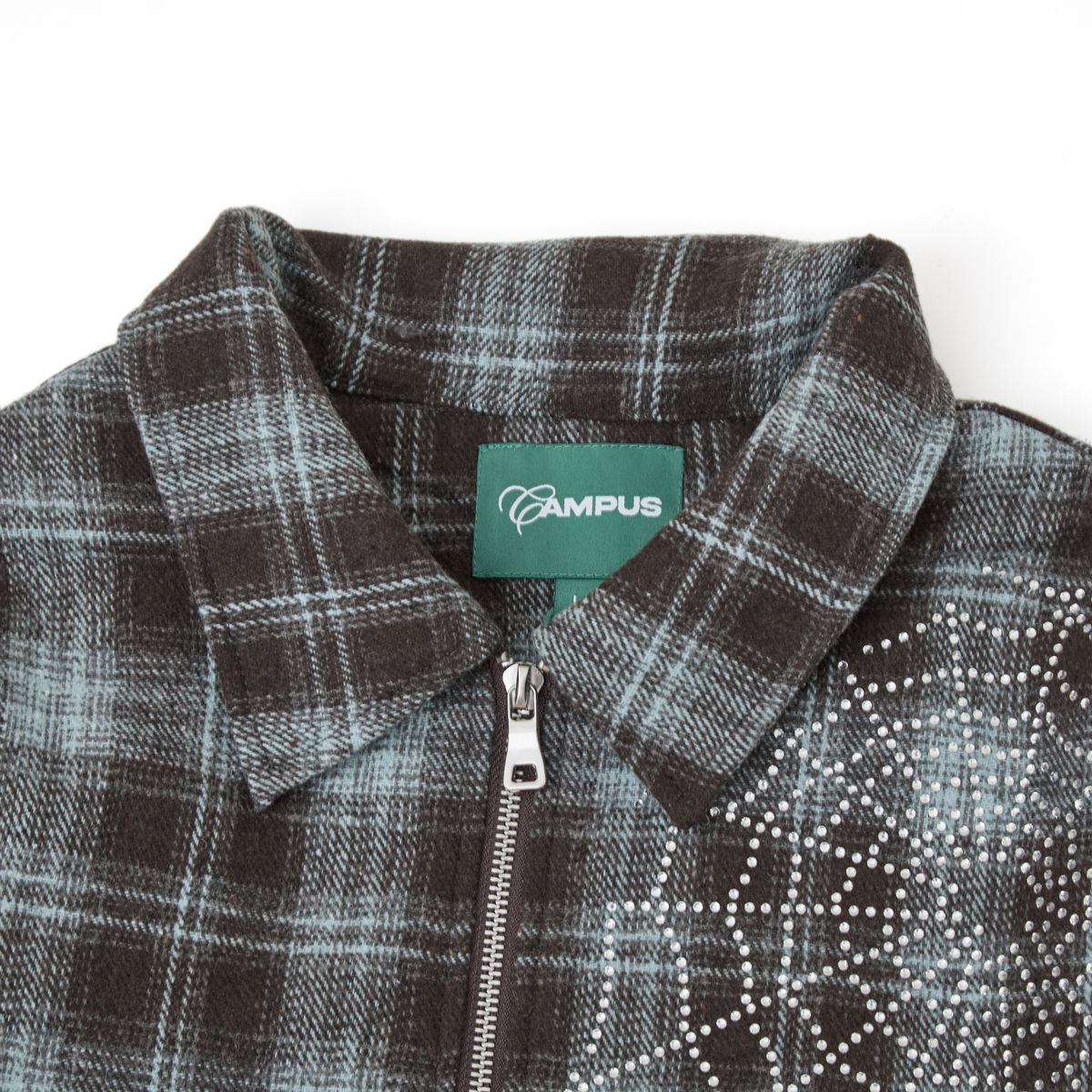 Broken Web Flannel Jacket