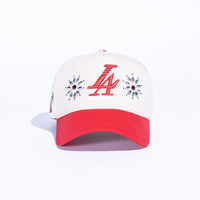 Paradise LA Stones Cream/Red Stones