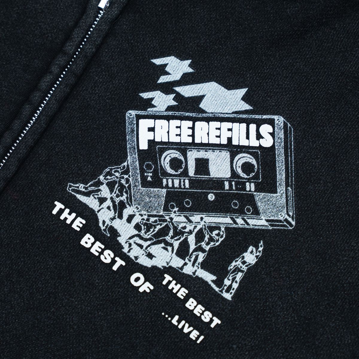 Flyer Zipup Hoodie Black