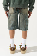 Euphoria Denim Shorts Glitter