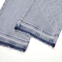 Broken Web Denim Blue