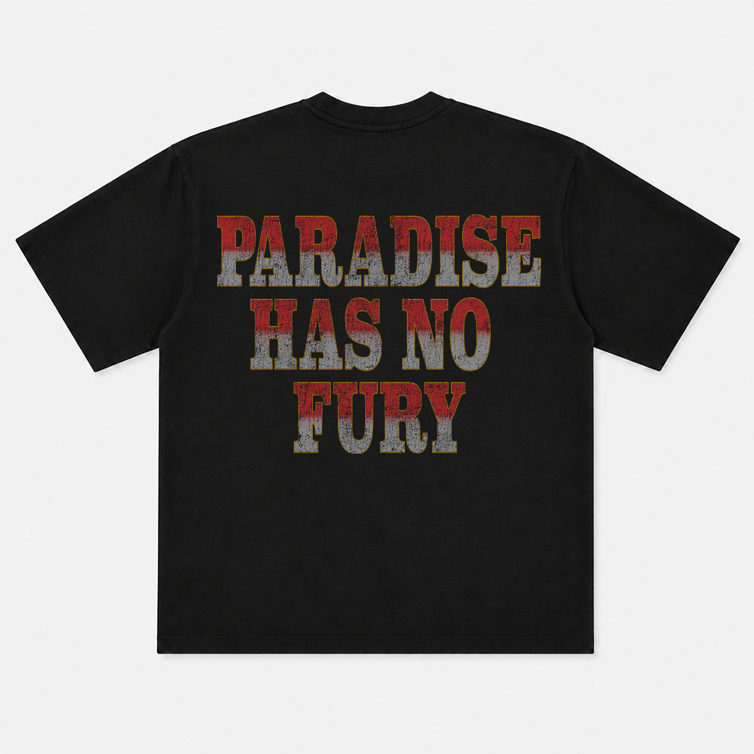 No Fury Tee Black