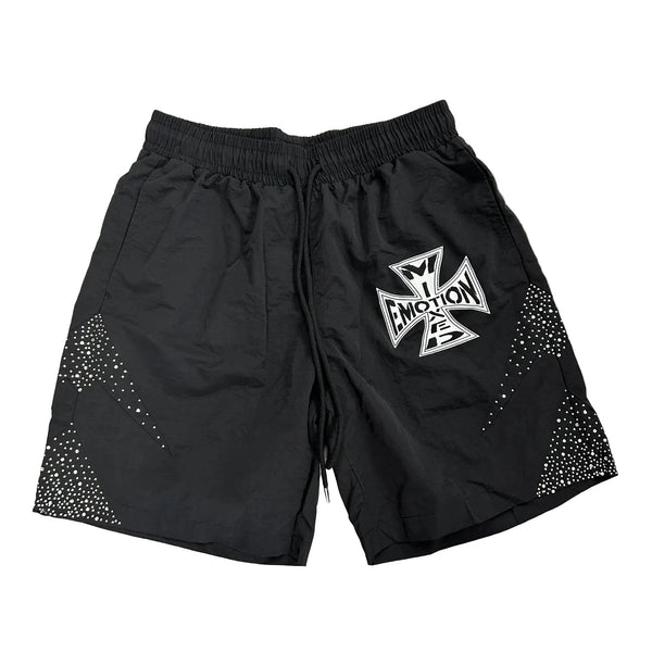 Classic Nylon Shorts (Black) – Survival Clothing & Footwear