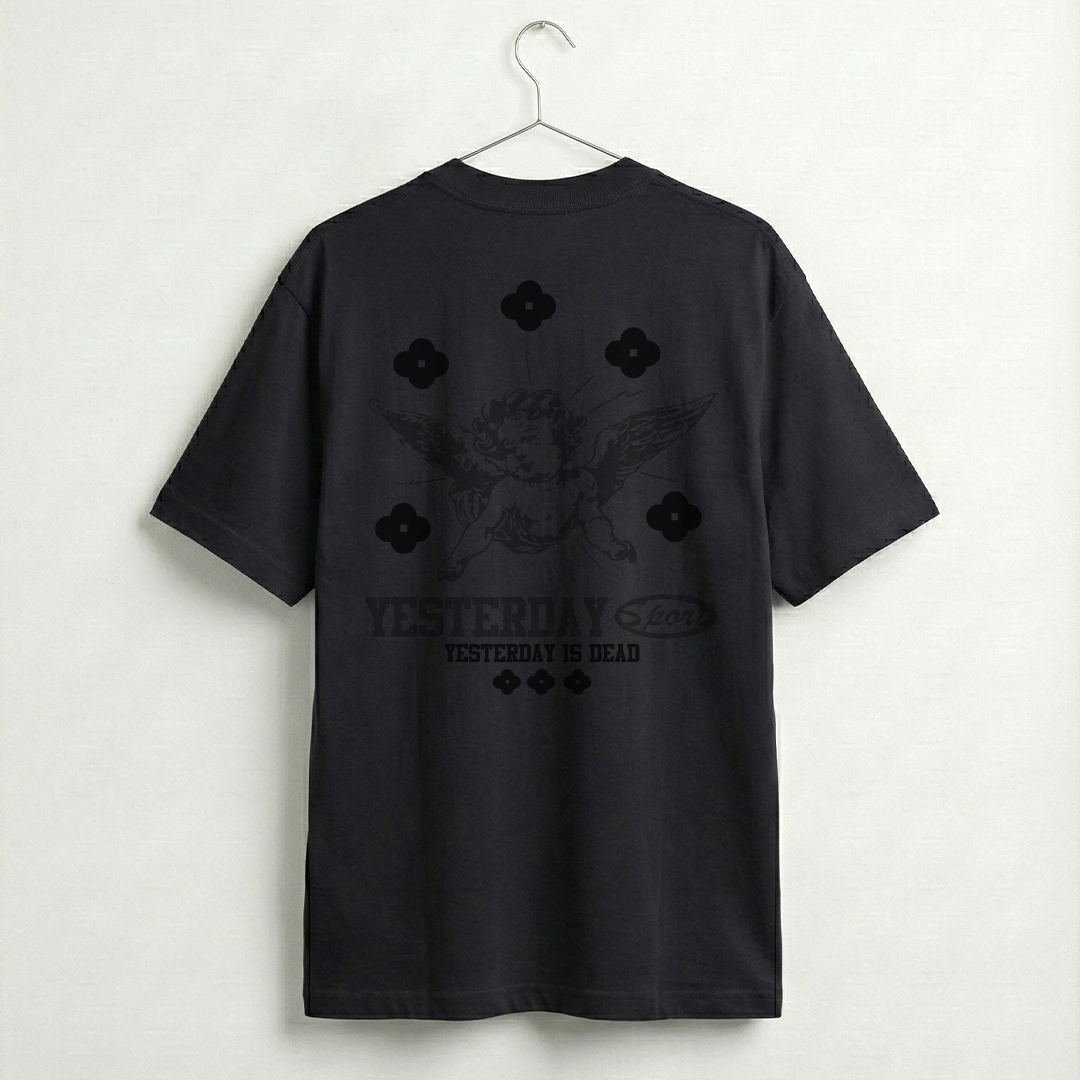 YESTERDAY SPORTS TEE BLACK/GREY