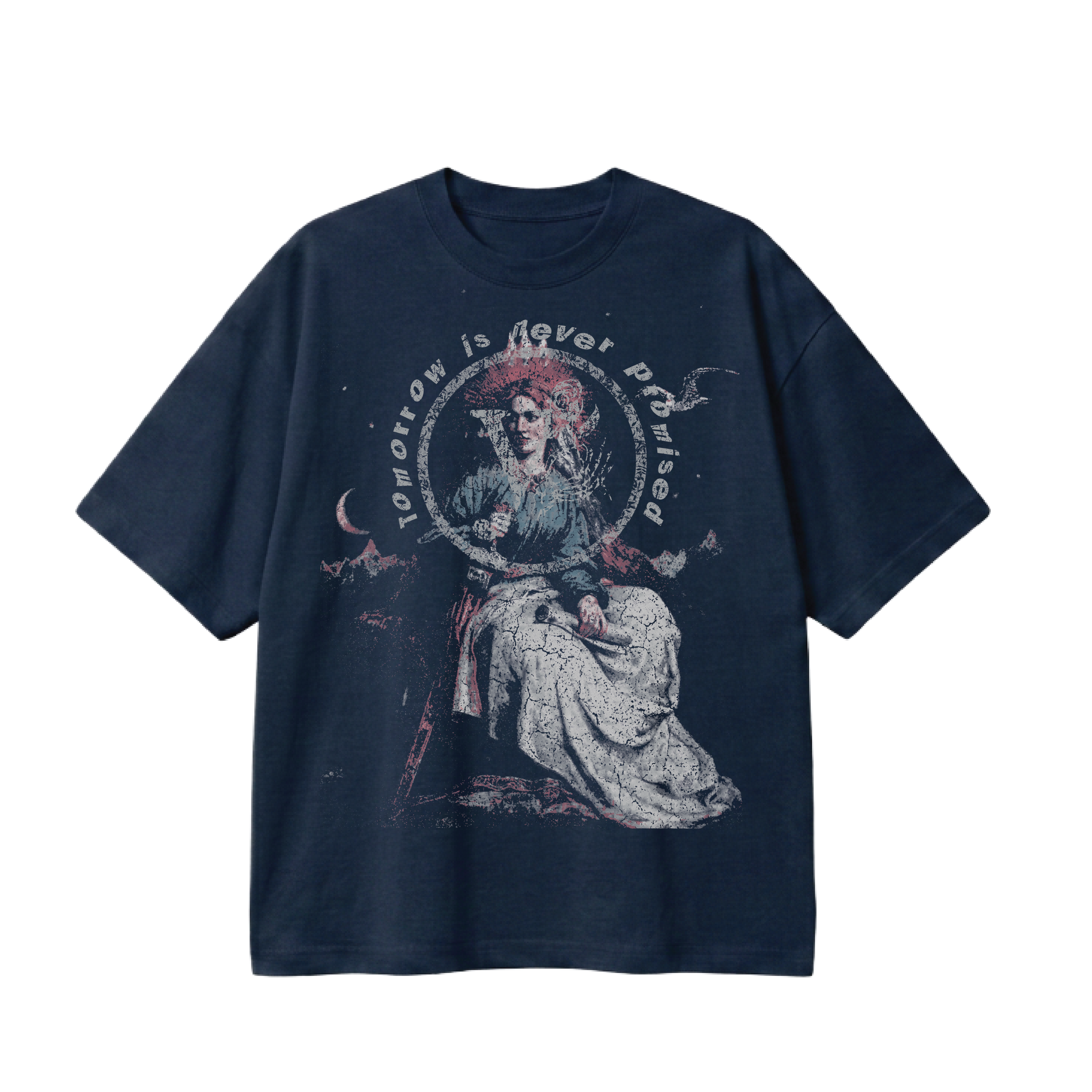Our Lady Tee (Indigo)