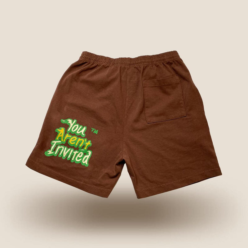 LOTTO TICKET SHORTS BROWN