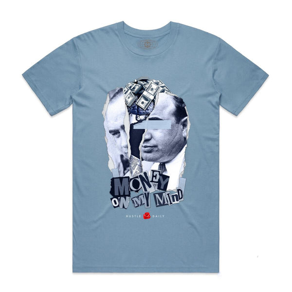 AJ12 MONEY ON MY MIND CAPONE TEE CAROLINA