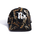 LUXE HAT BLACK/GOLD WOVEN