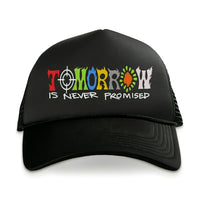 TOMORROW TRUCKER HAT BLACK