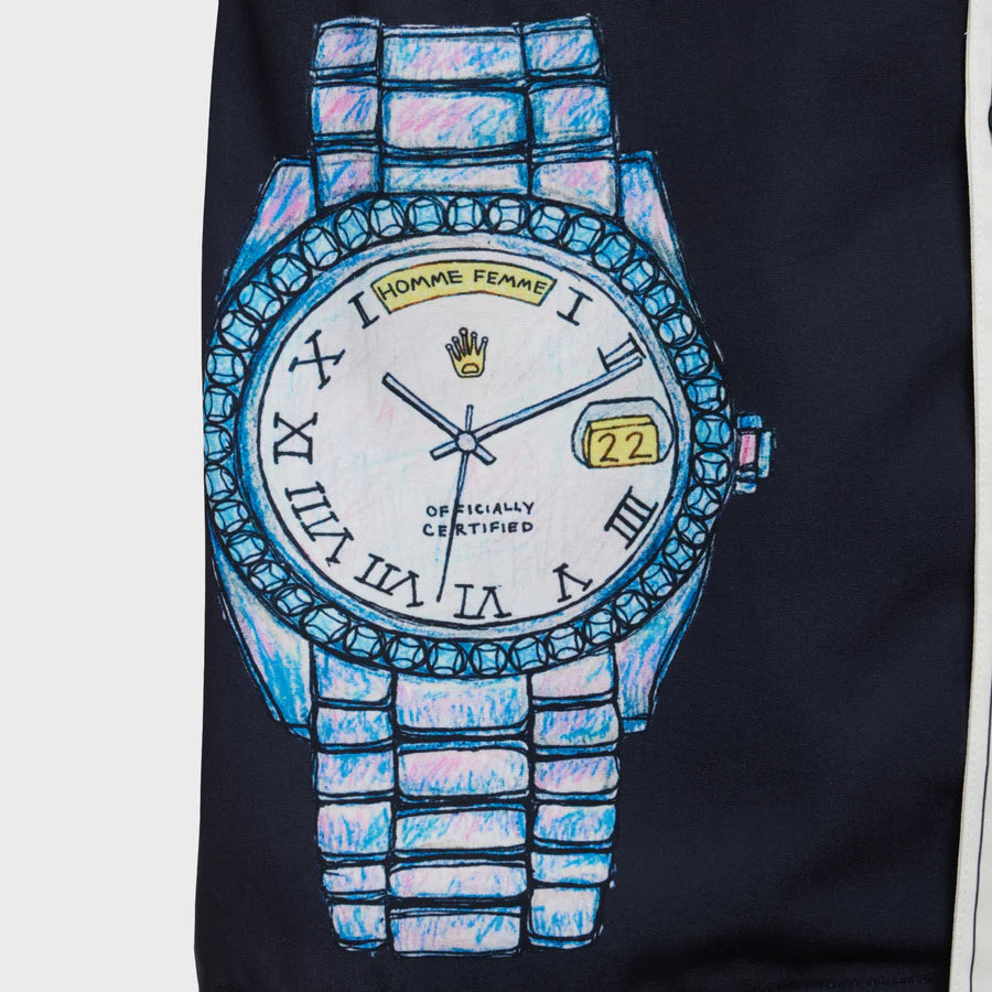 PRESIDENTIAL STRIPED DOODLE SHIRT