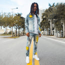 SHATTERED DREAMS JACKET YELLOW
