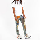 SANTORINI PATCHWORK DENIM