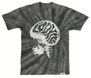 BRAINIAC TIE DYE TEE BLACK