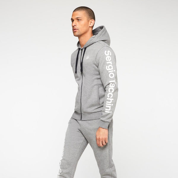 NAMAR ZIP HOODIE GREY