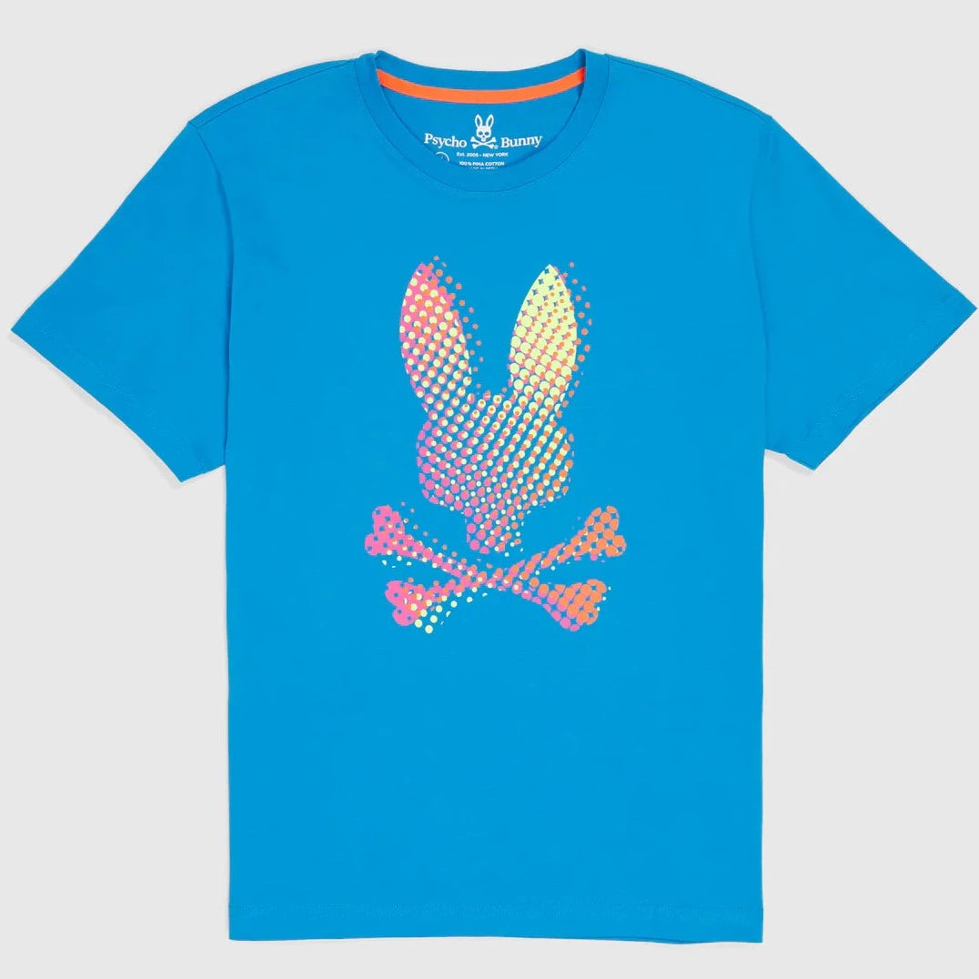 HINDES GRAPHIC TEE SEAPORT BLUE
