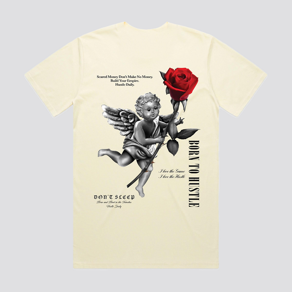 RED LABEL LOVE THE GAME ANGEL TEE BUTTER