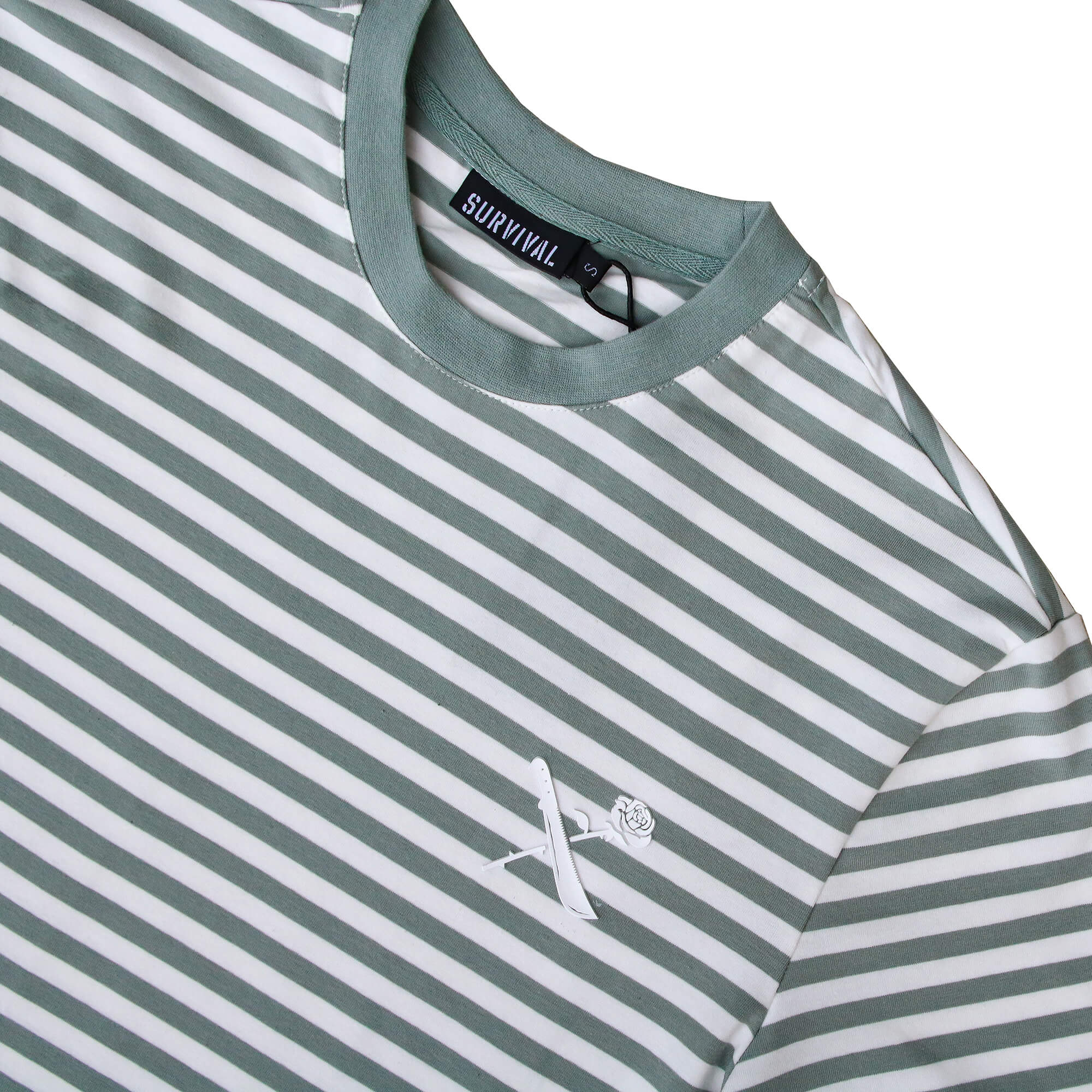 SOTF STRIPE TEE CLAY GRN