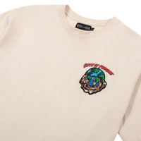 THE WORLD IS YOURS TEE TAN