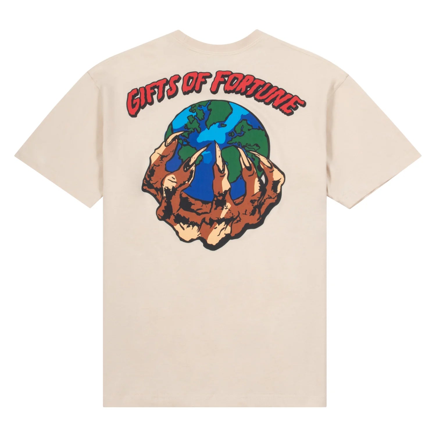 THE WORLD IS YOURS TEE TAN