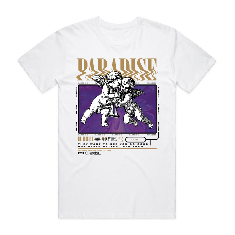 COLOR PICTURE TEE WHITE