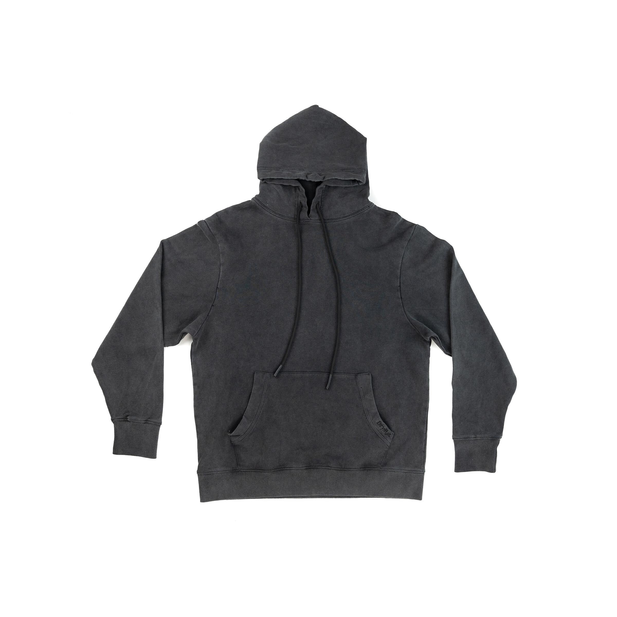 DRY ROT CLASSIC VINTAGE HOODIE BLACK