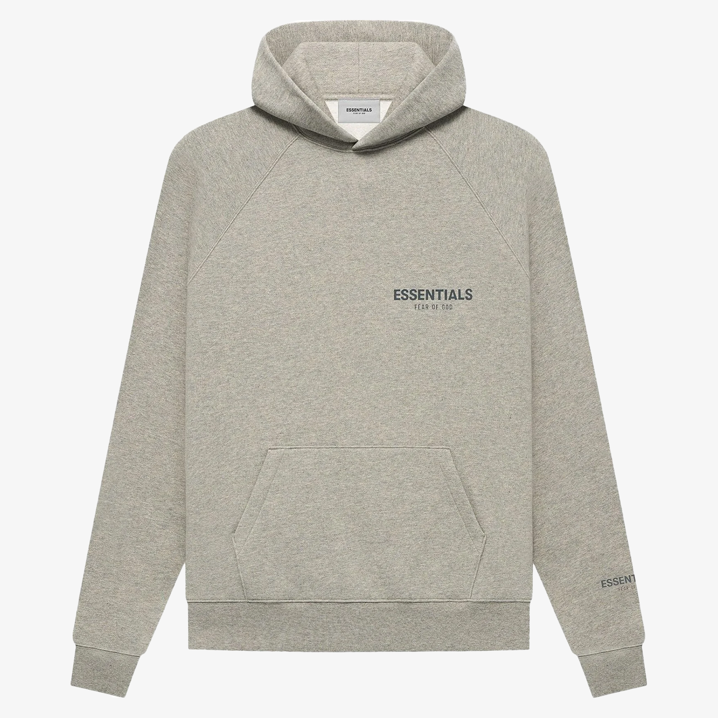 ESSENTIALS HOODIE DARK OATMEAL