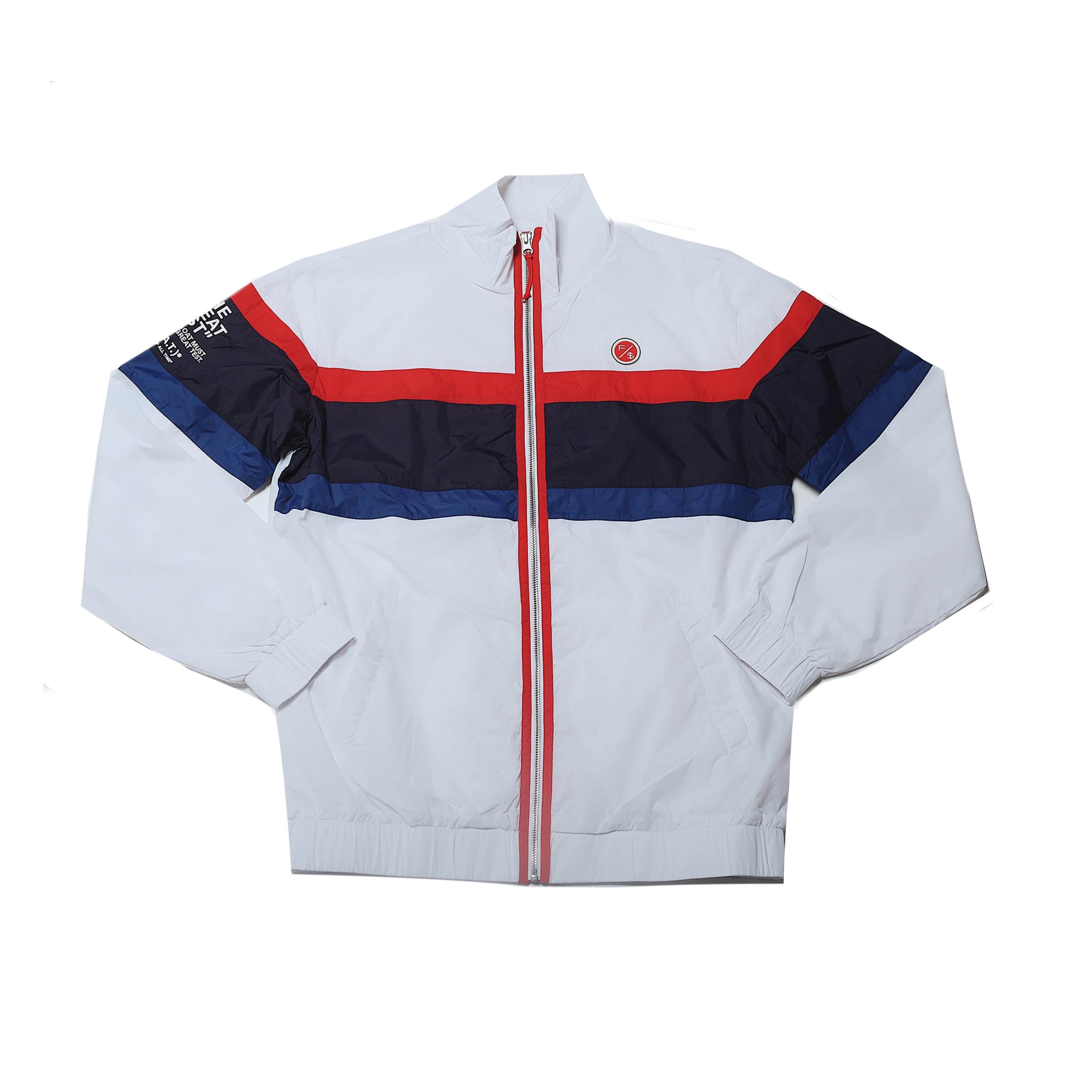 GREAT TEST NYLON JACKET WHITE