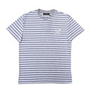 SOTF STRIPED TEE GRY/WHT LOGO