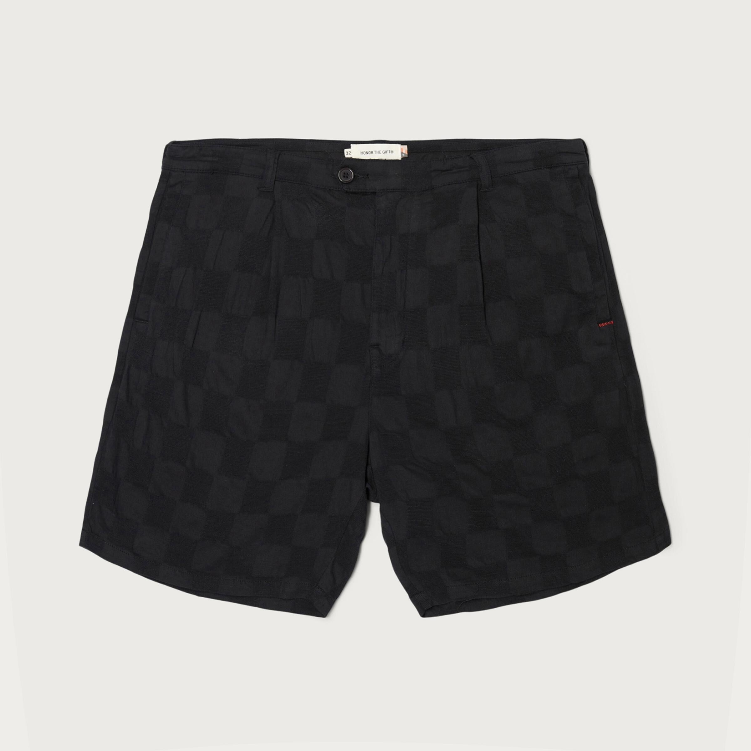 JACQUARD SHORTS BLACK