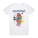 VOL.1 TEE WHITE/BLACK/YELLOW