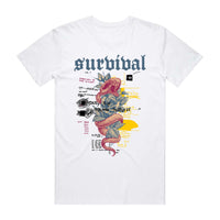 VOL.1 TEE WHITE/BLACK/YELLOW