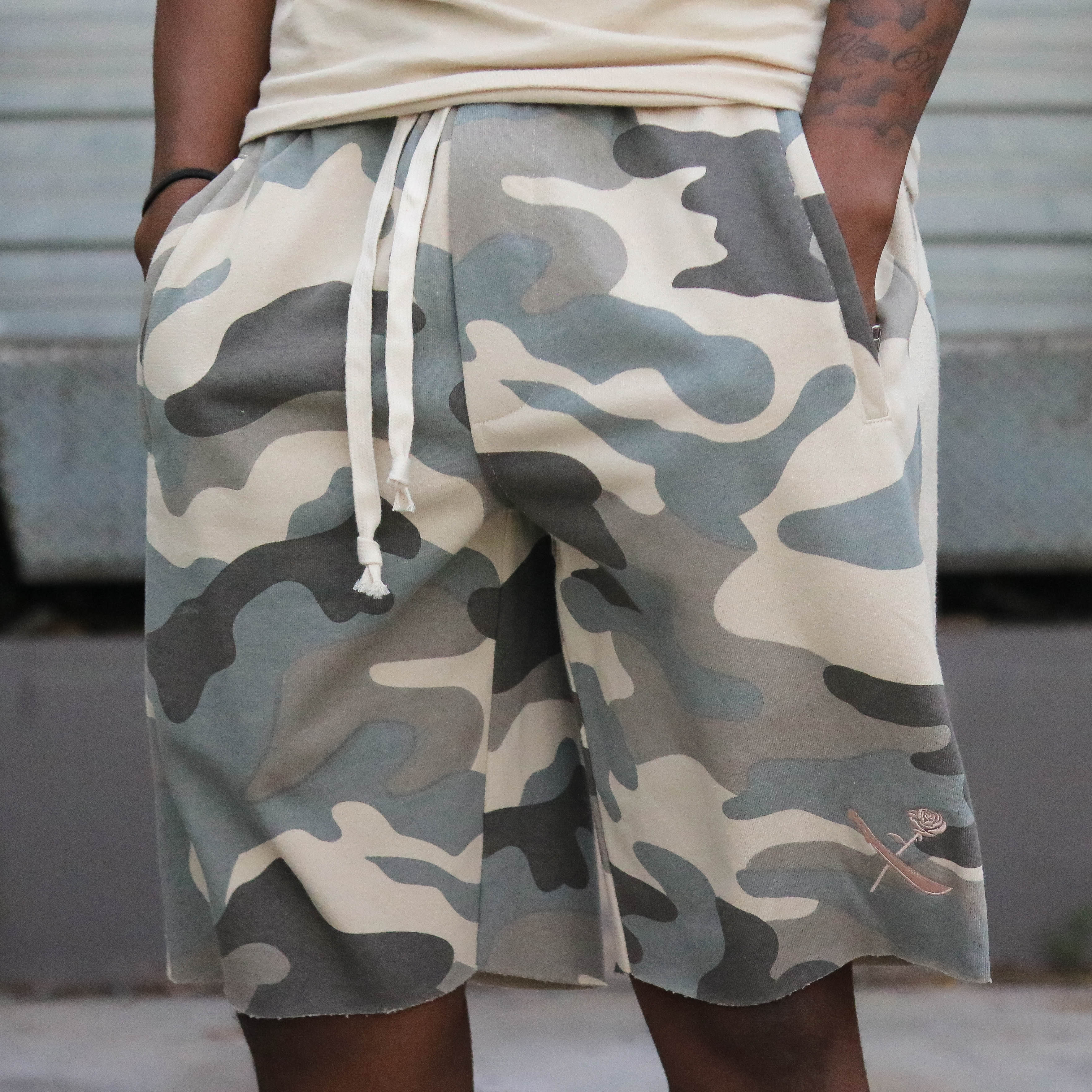 SOTF CAMO SHORTS TAN