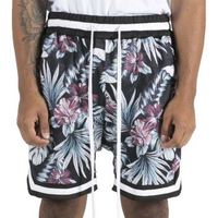 JORDAN BALL SHORTS BLACK FLORAL