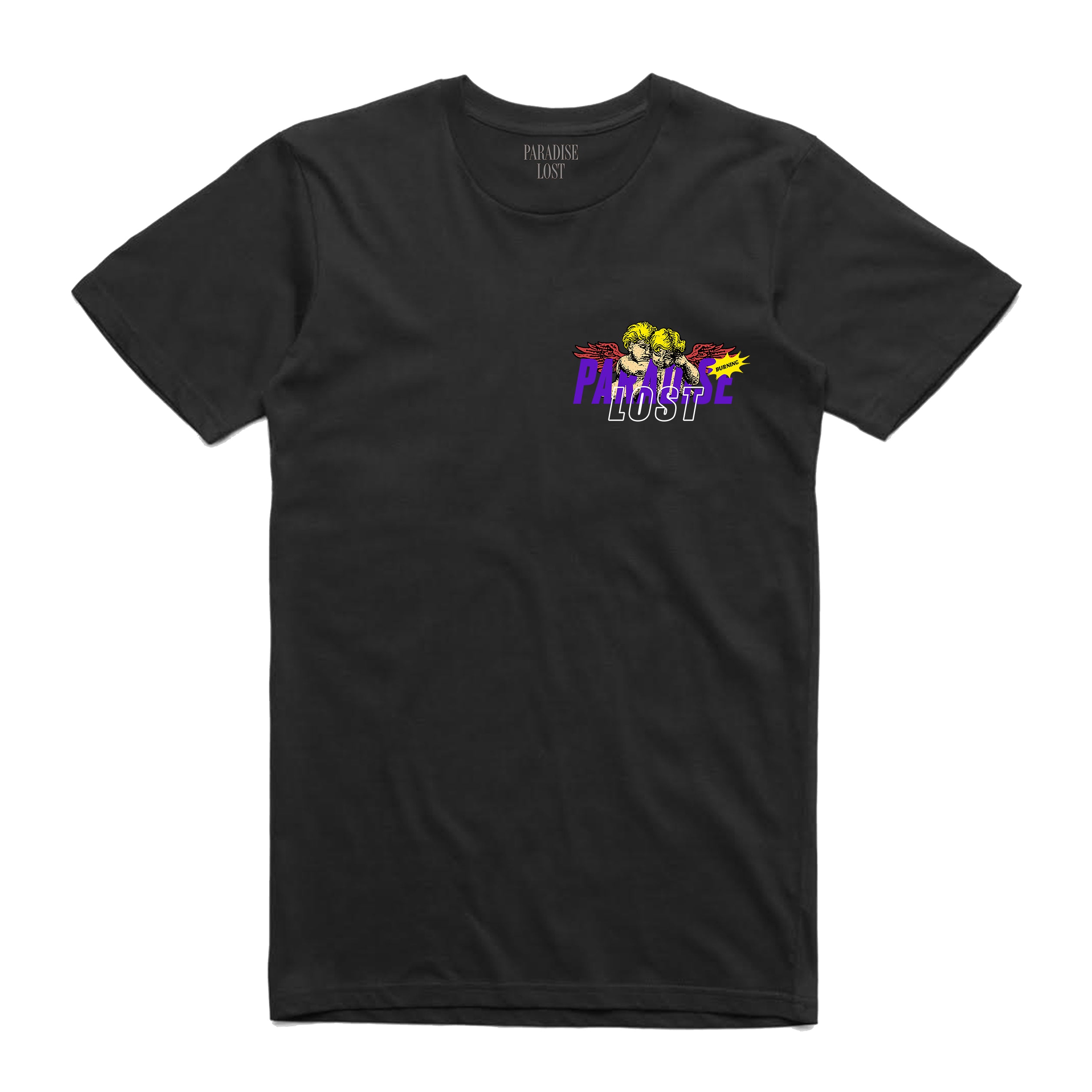 LIVING FOR THE MOMENT TEE BLACK