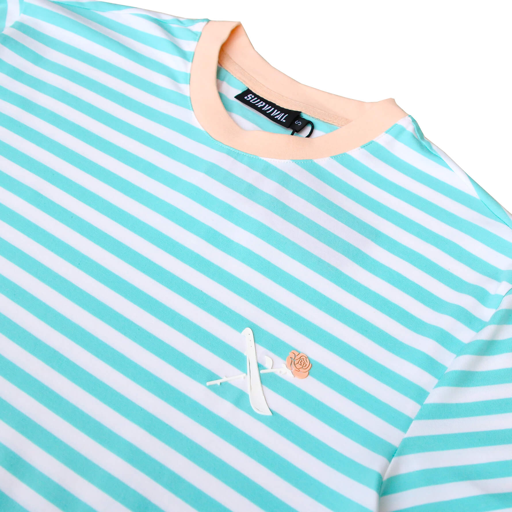 SOTF STRIPE TEE MNT/PCH