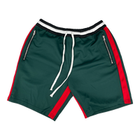 LEWIS TRACK SHORTS GREEN