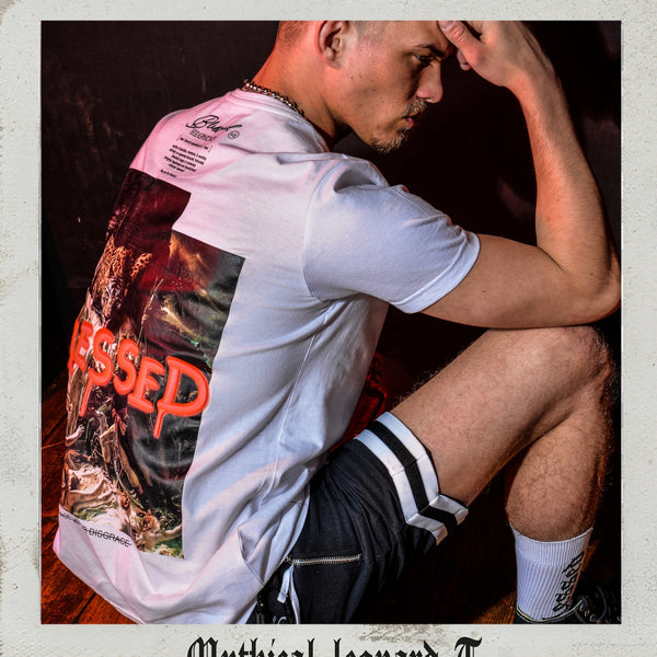 MYTHICAL LEOPARD TEE WHITE