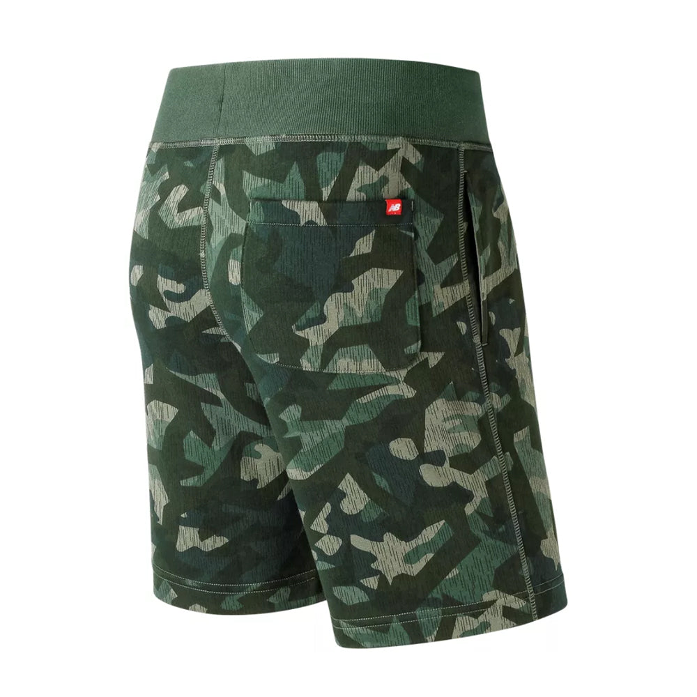 NB ESSE ST LOGO SHORTS GREEN
